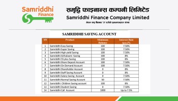 Samriddhi Saving Account